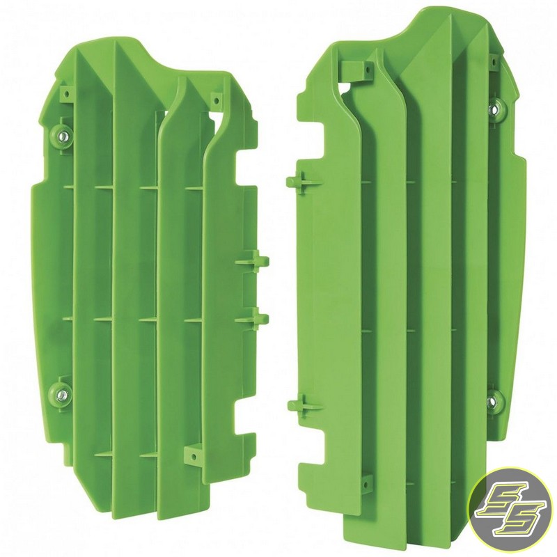 Polisport Radiator Louvers Kawasaki KX250F '13-16 Green