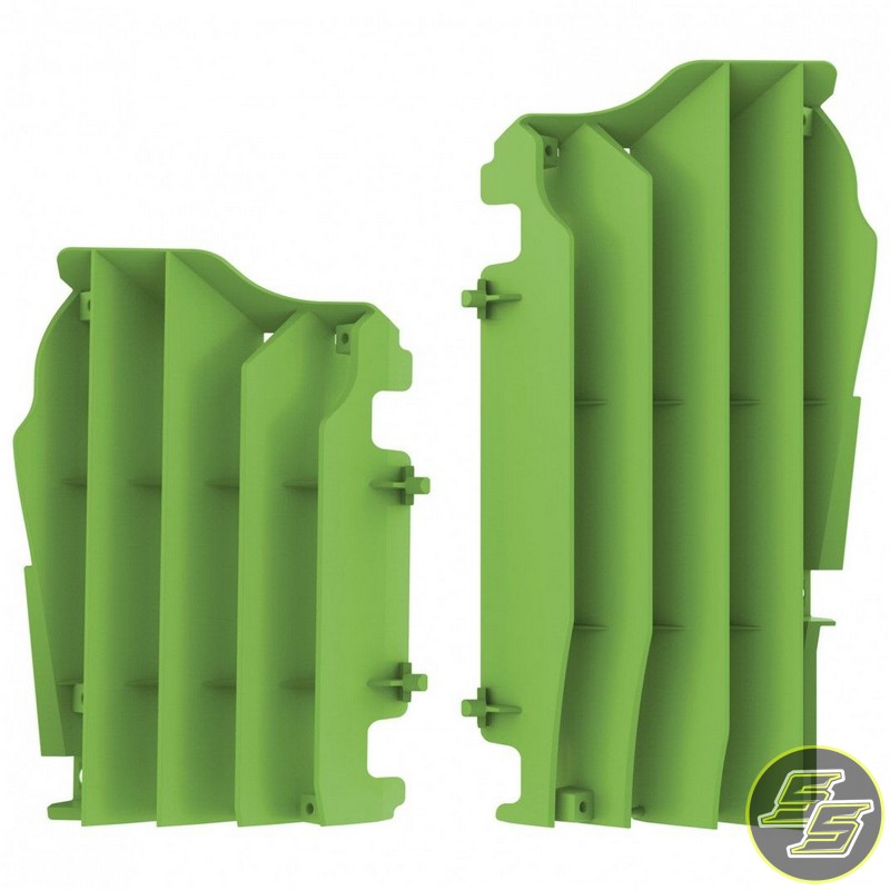 Polisport Radiator Louvers Kawasaki KX450F '16-20 Green