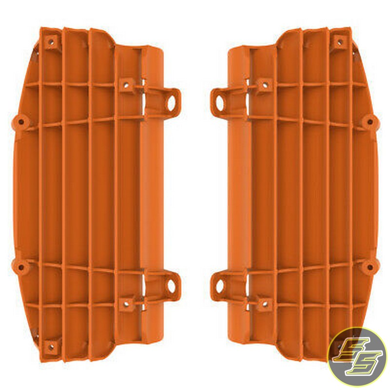 Polisport Radiator Louvers KTM SX|EXC|XC '16-17 Orange