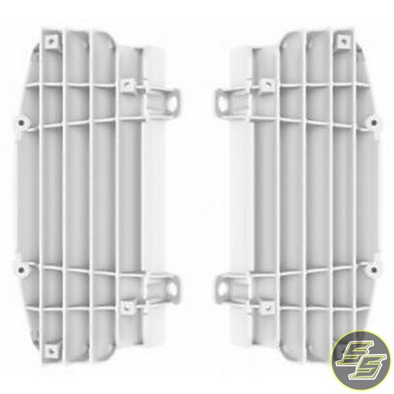 Polisport Radiator Louvers KTM SX|EXC|XC '16-17 White