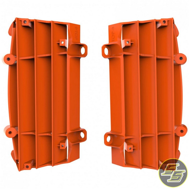 Polisport Radiator Louvers KTM SX|EXC|XC '16-20 Orange