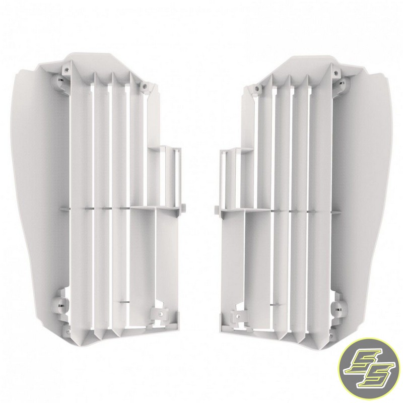 Polisport Radiator Louvers Yamaha YZ250|450F '18-20 White