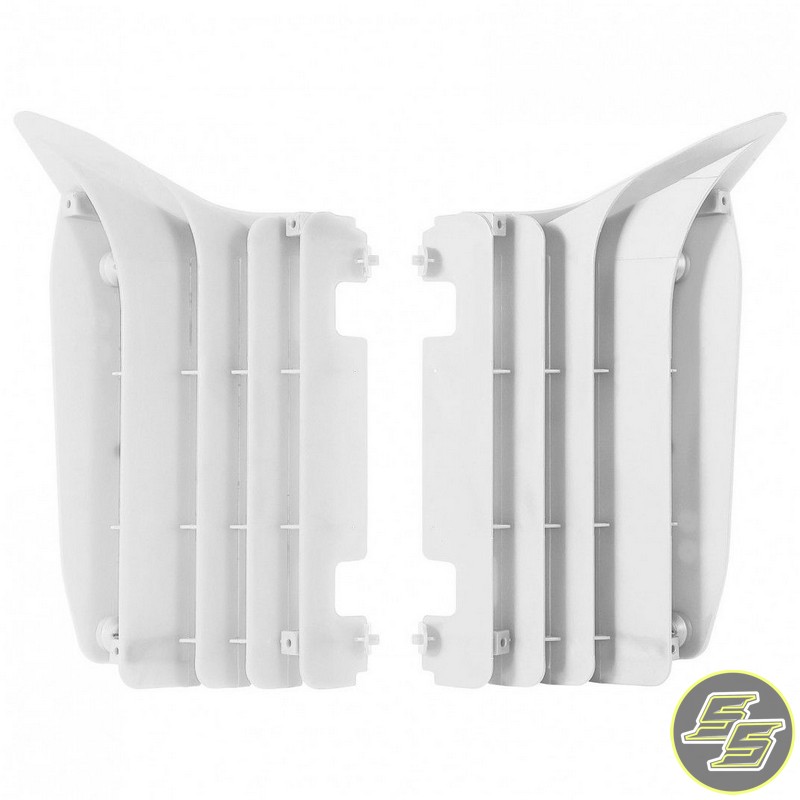 Polisport Radiator Louvers Yamaha YZ250F '10-13 White