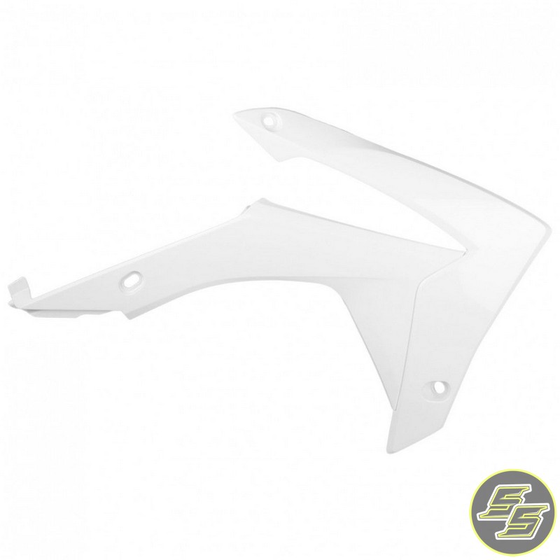 Polisport Radiator Shrouds Honda CRF250|450R '13-17 White