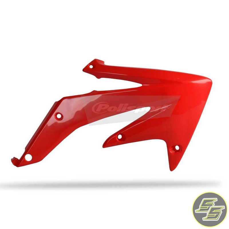 Polisport Radiator Shrouds Honda CRF450R '05-08 Red