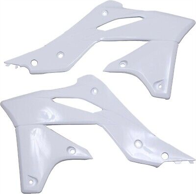 Polisport Radiator Shrouds Kawasaki KX250F '13-16 White