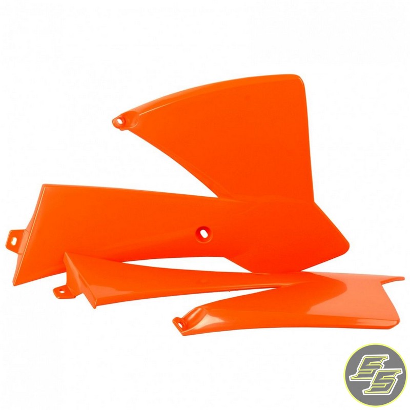 Polisport Radiator Shrouds KTM 65SX '02-08 Orange