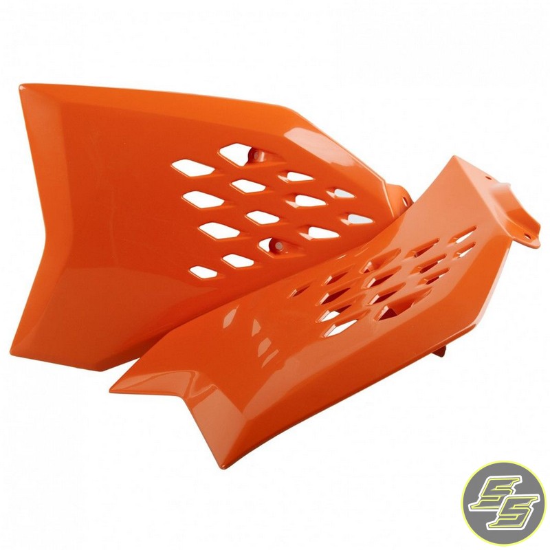 Polisport Radiator Shrouds KTM 65SX '09-15 Orange