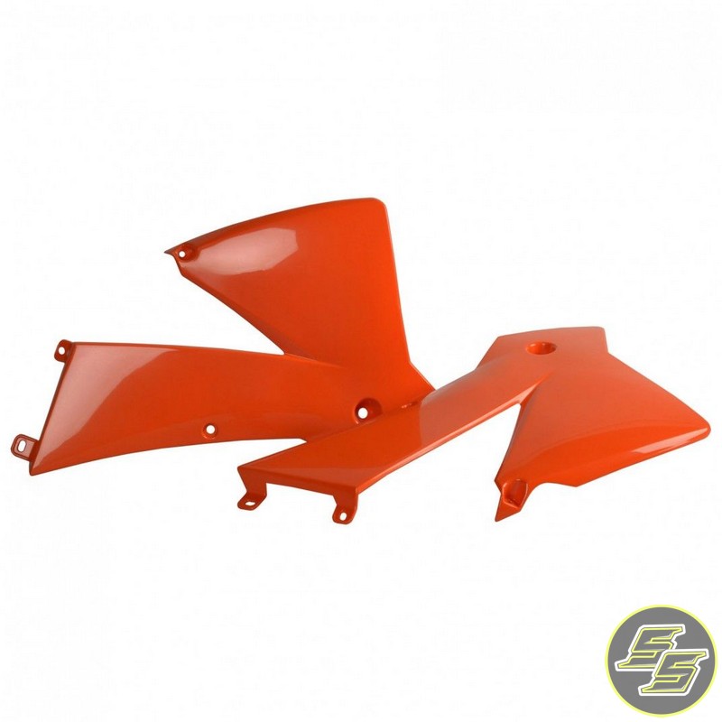 Polisport Radiator Shrouds KTM SX|EXC '03-04 Orange