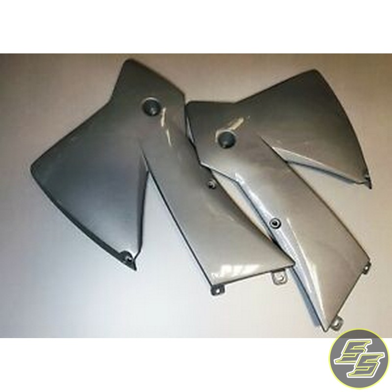 Polisport Radiator Shrouds KTM SX|EXC '03-04 Silver