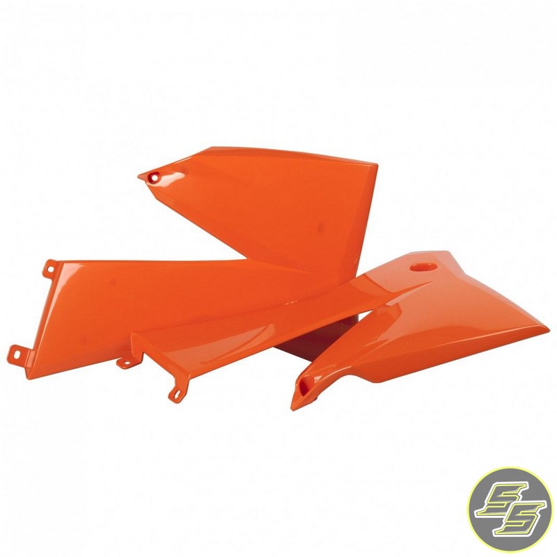 Polisport Radiator Shrouds KTM SX|EXC|XC '05-07 Orange