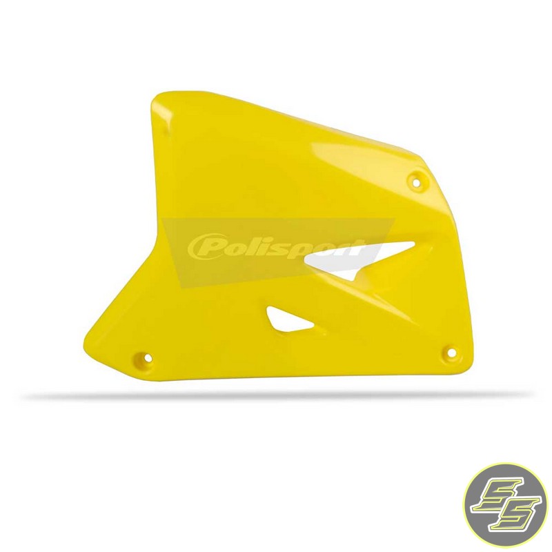 Polisport Radiator Shrouds Suzuki RM85 '02- Yellow