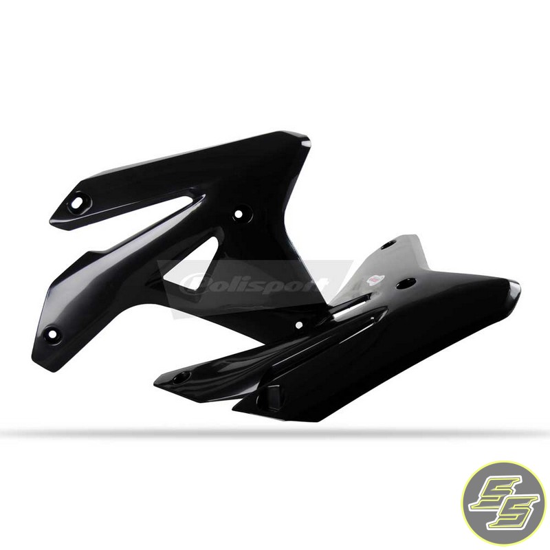 Polisport Radiator Shrouds Suzuki RMZ450 '07 Black