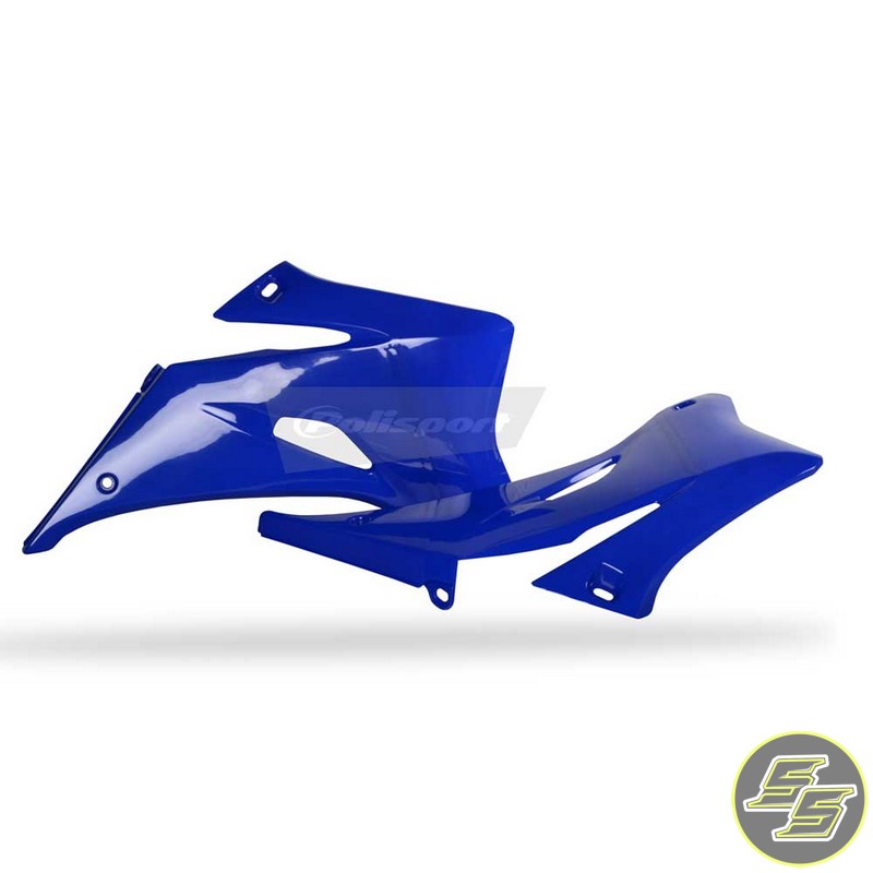 Polisport Radiator Shrouds Yamaha YZ250|450F '06-09 Blue