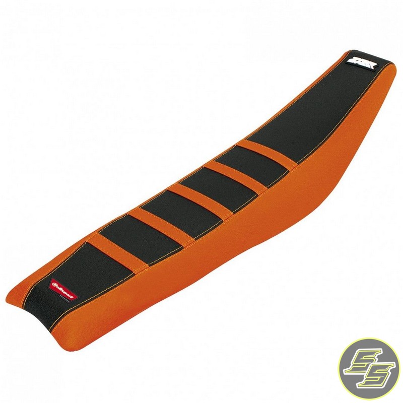 Polisport Seat Cover KTM EXC|XCW '16-19 Zebra Orange/Black