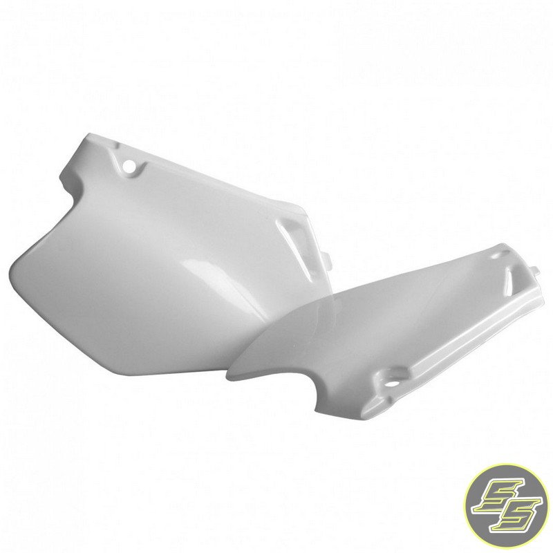 Polisport Side Covers Honda CR125|250 '92-97 White