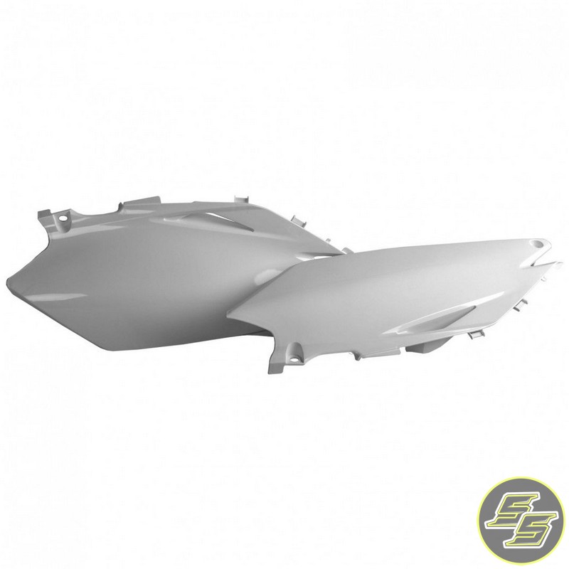 Polisport Side Covers Honda CRF250|450R '09-10 White