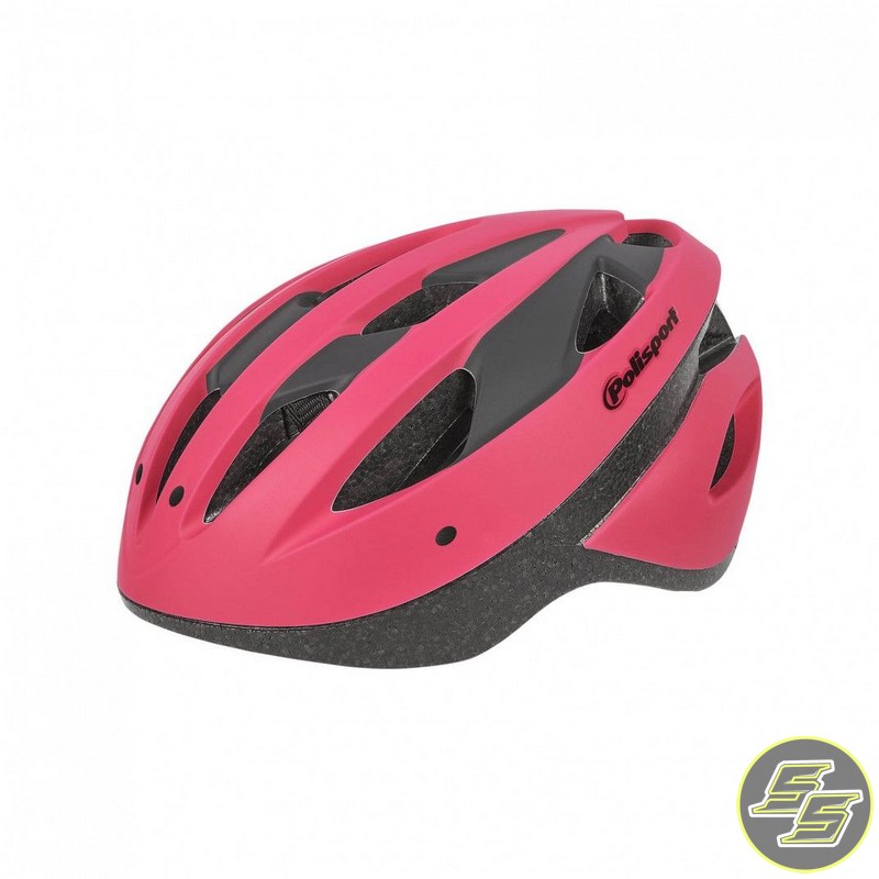 Polisport Sport Ride Cycle Helmet Size L Fuschia/Black