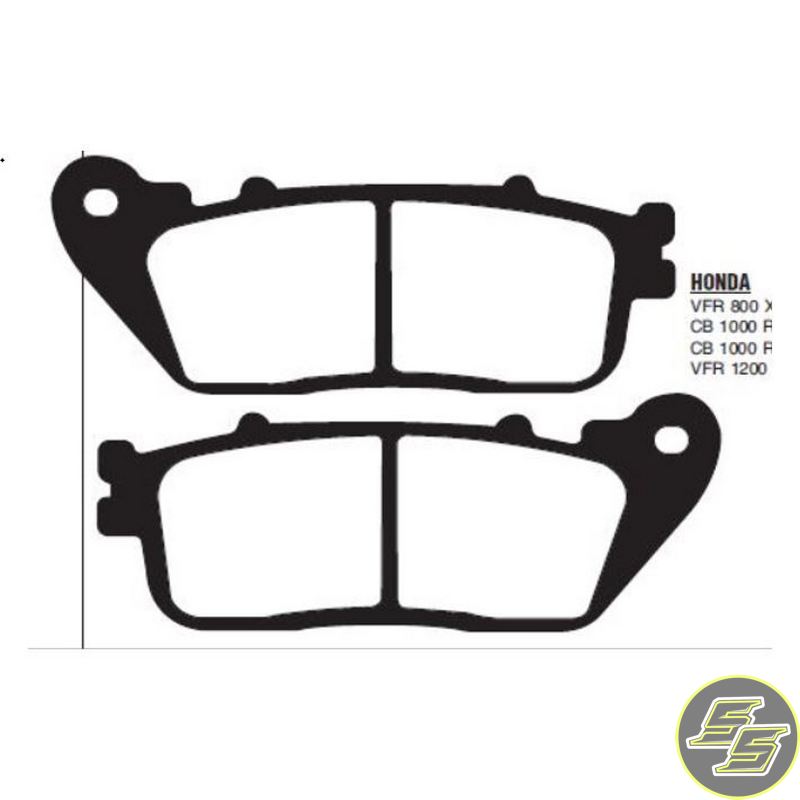 Premier Brake Pad Street Sintered Double H FA488HH