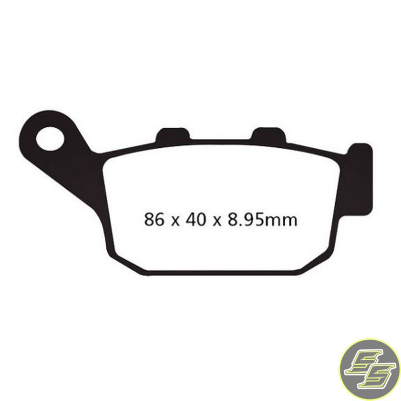 Premier Brake Pad Street Sintered Double H FA496