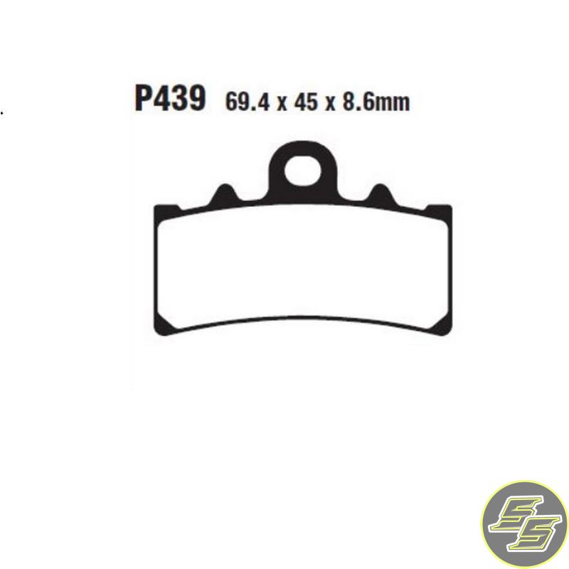 Premier Brake Pad Street Sintered Double H FA606HH