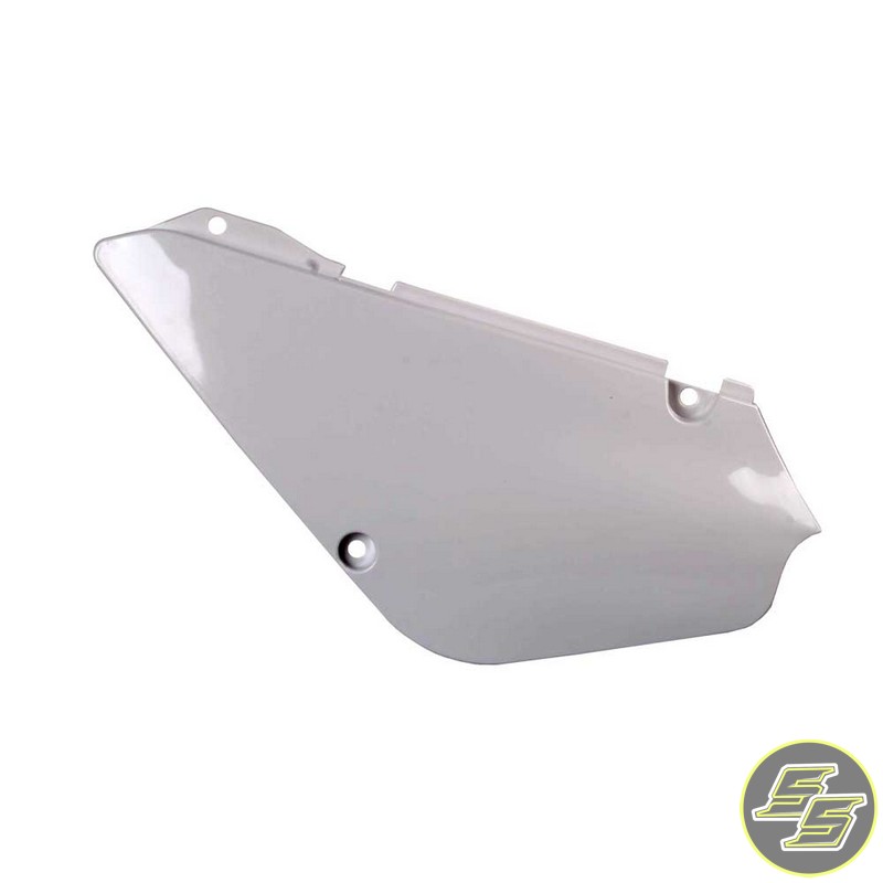 Polisport Side Covers Suzuki RM85 '02-17 White