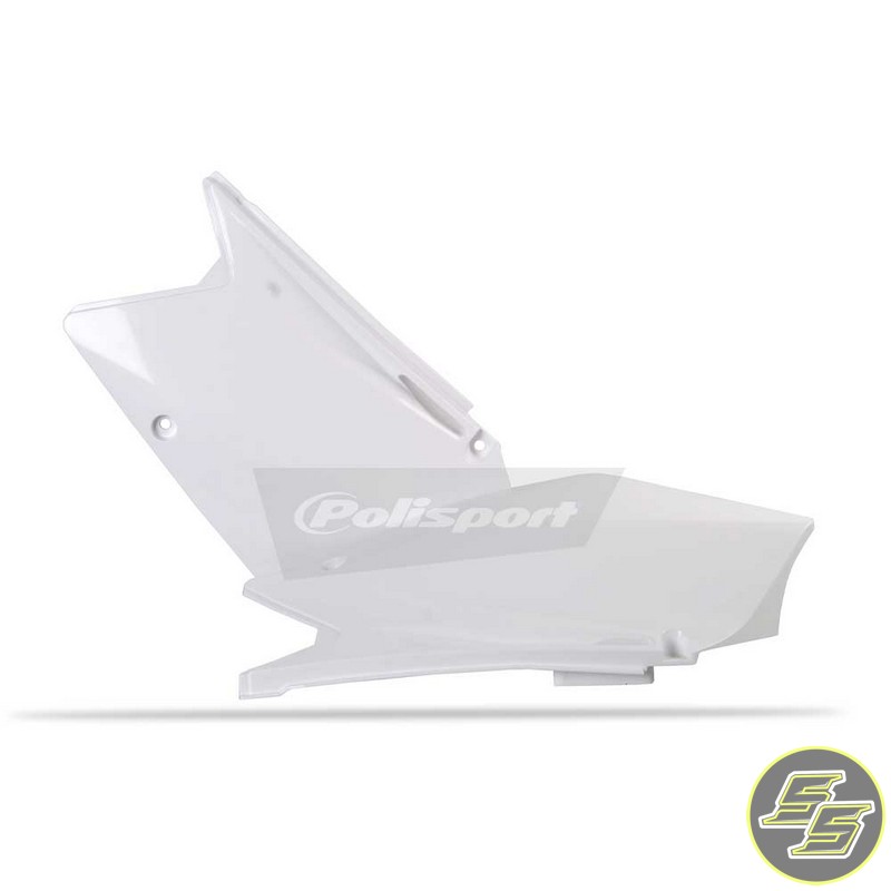 Polisport Side Covers Suzuki RMZ250 '10-17 White