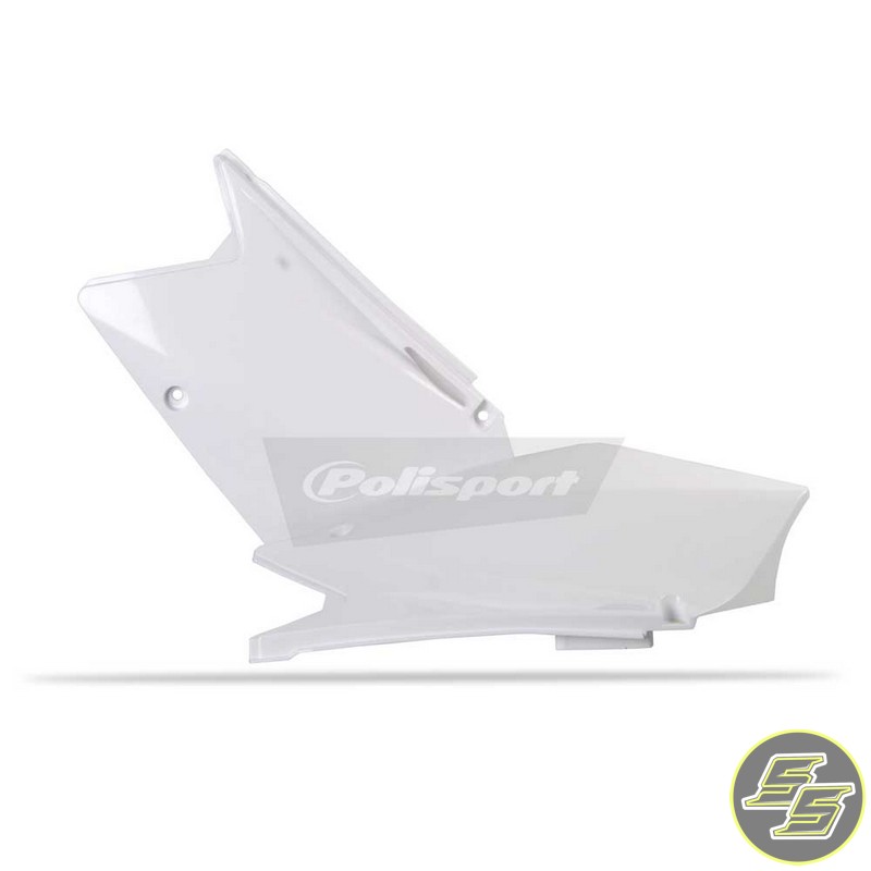 Polisport Side Covers Suzuki RMZ450 '05-06 White