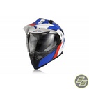 Acerbis ADV Helmet Flip FS-606 White/Blue/Red