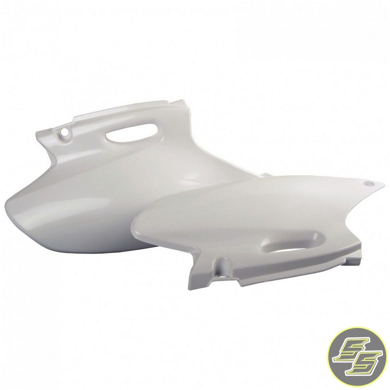 Polisport Side Covers Yamaha YZ250F|WR426F '01-02 White