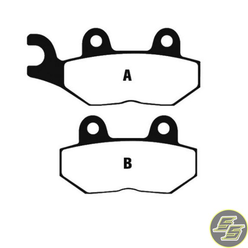 Premier Brake Pad Street Sintered Double H FA214/2