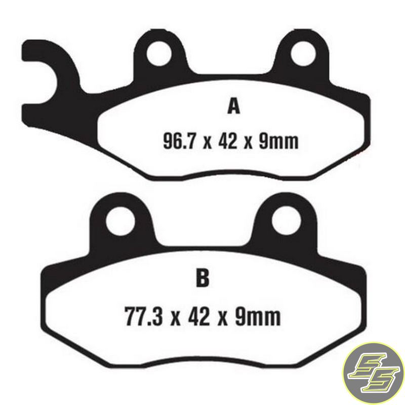 Premier Brake Pad Street Sintered Double H FA228