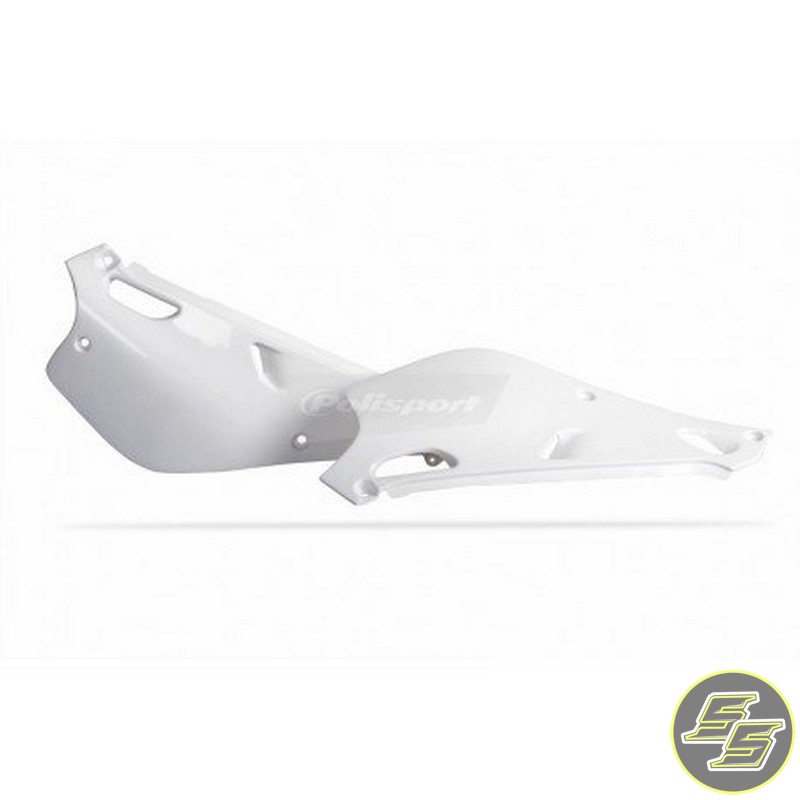 Polisport Side Covers Yamaha YZ80 '93-01 White