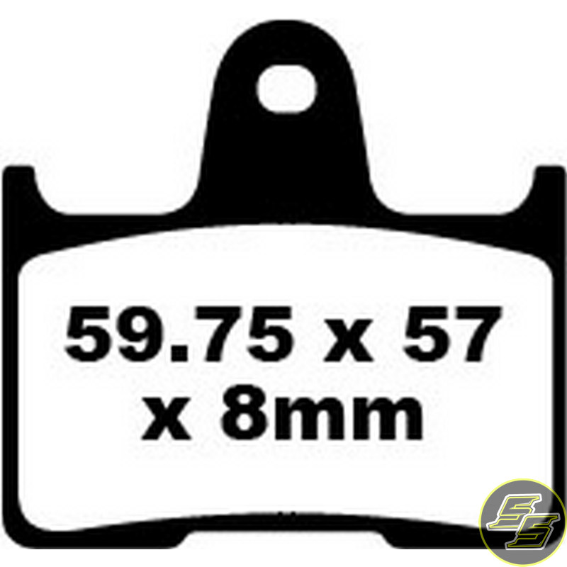 Premier Brake Pad Organic Standard FA254