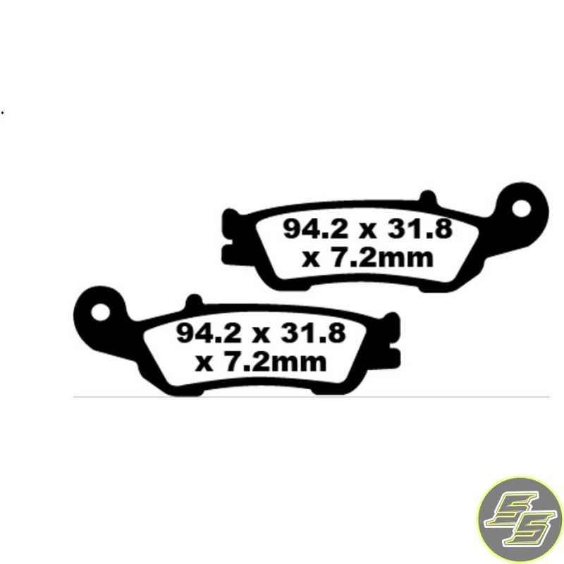 Premier Brake Pad Off Road Sintered FA450R