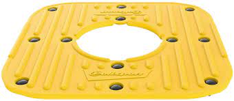 Polisport Track Stand Replacement Mat Yellow