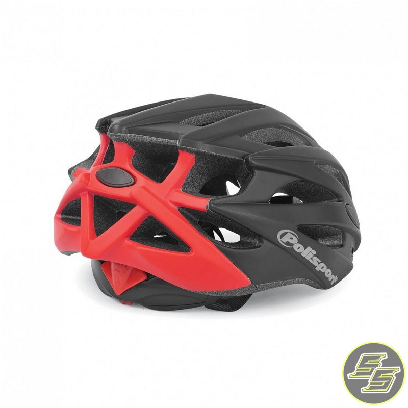 Polisport Twig Cycle Helmet Size L Black/Red