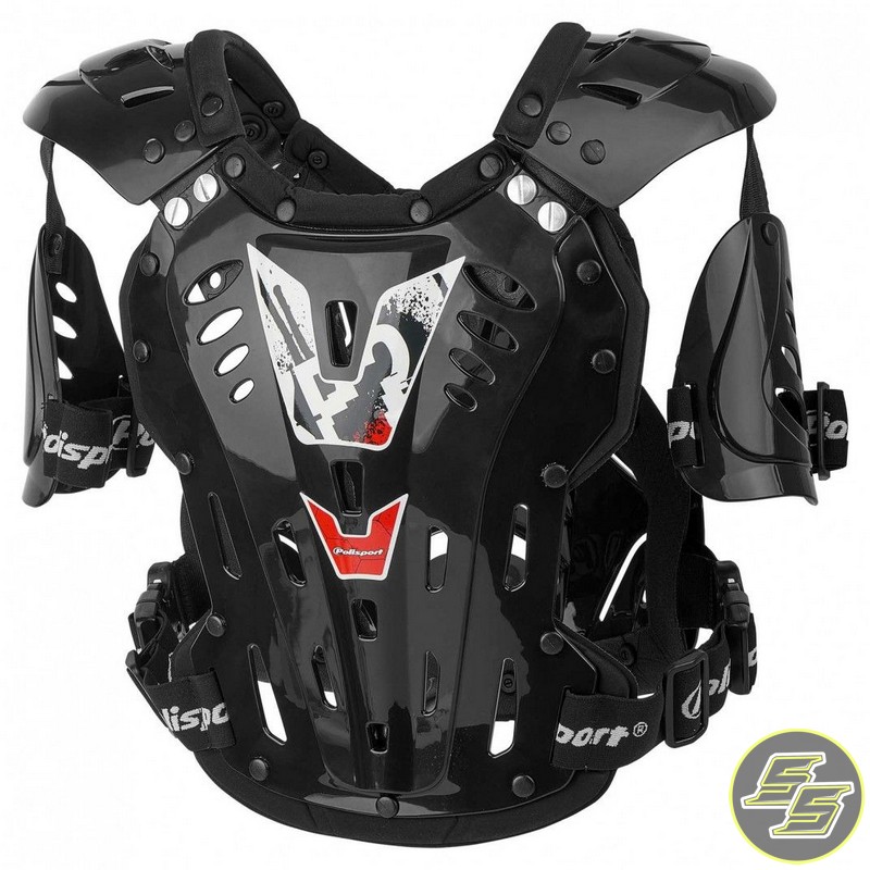 Polisport XP2 Chest Protector Black