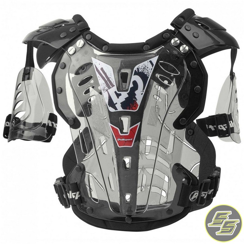 Polisport XP2 Chest Protector Junior Black