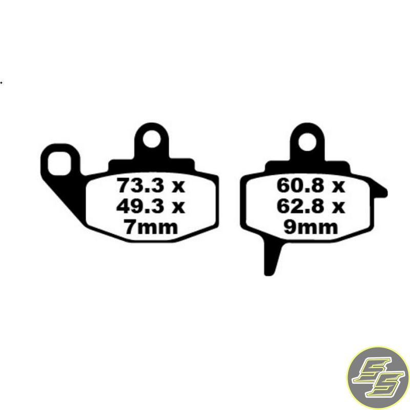 Premier Brake Pad Off Road Sintered FA130R