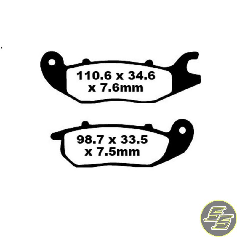 Premier Brake Pad Organic Standard FA375