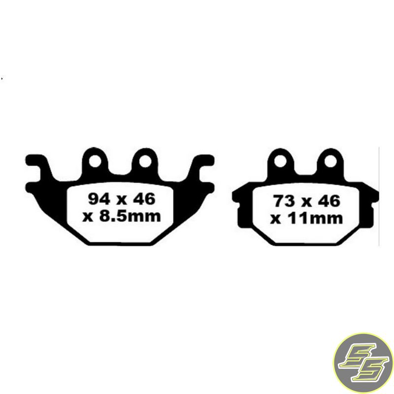 Premier Brake Pad Organic Standard FA377