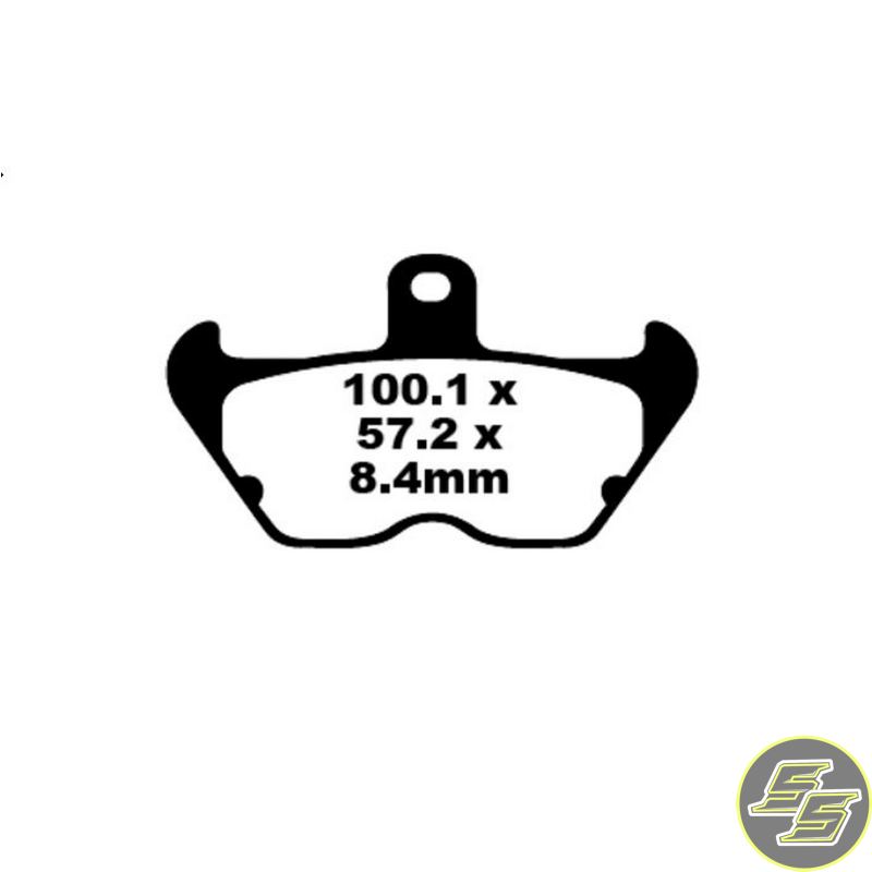 Premier Brake Pad Organic Standard FA407