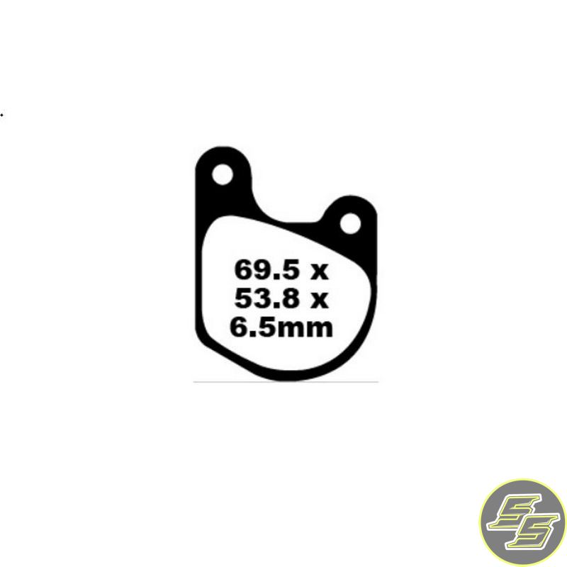 Premier Brake Pad Organic Standard FA71