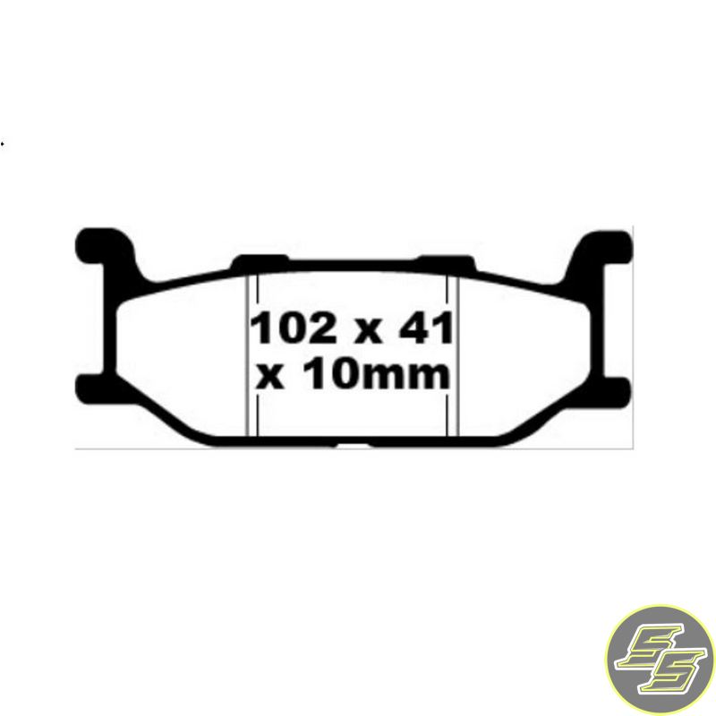 Premier Brake Pad Street Sintered Double H FA179HH