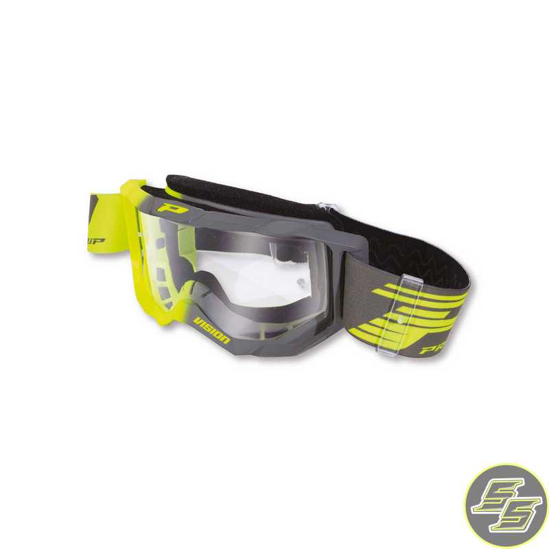 Progrip Goggle Vision TR Yellow/Grey w Clear Lens