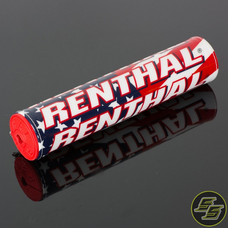Renthal SX Bar Pad USA Flag/Red Foam