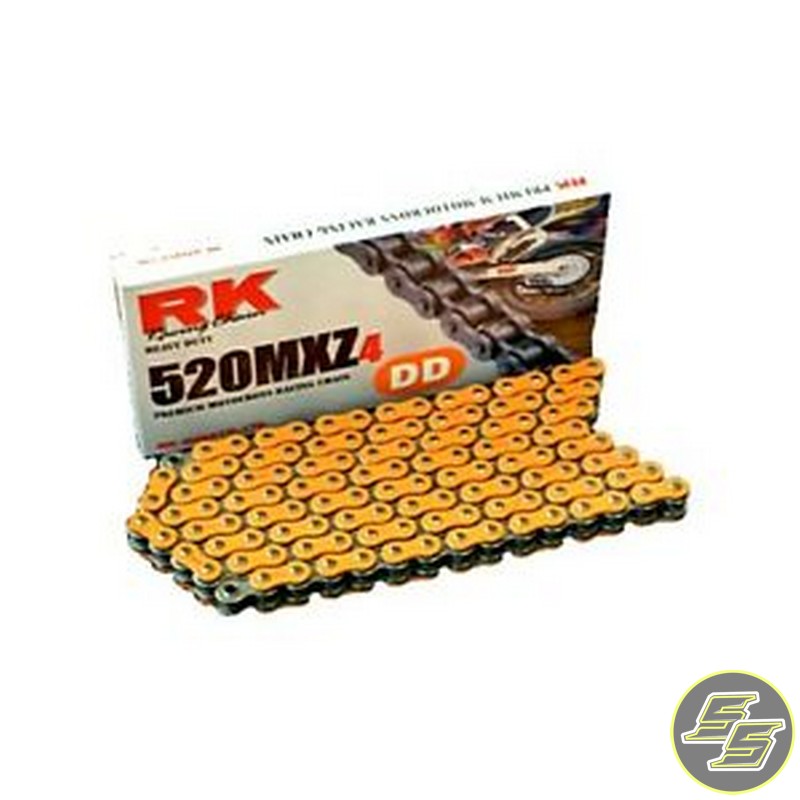 RK Chain 520 132L STD Clip MXZ4 Orange