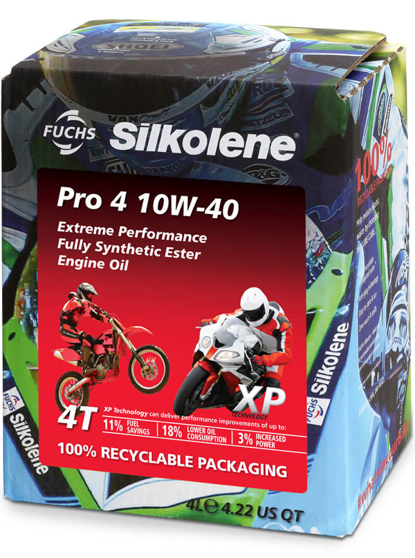 Silkolene Pro 4 XP Engine Oil 10W40 4L