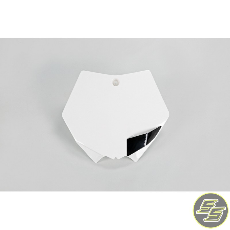 UFO Number Board Front KTM White SX/F 07'-12'
